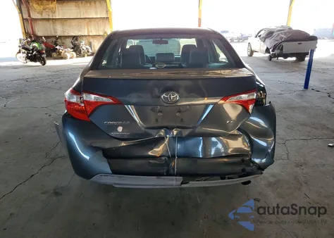 2016 Toyota Corolla L z USA, uszkodzony, nr VIN 2T1BURHE4GC499032